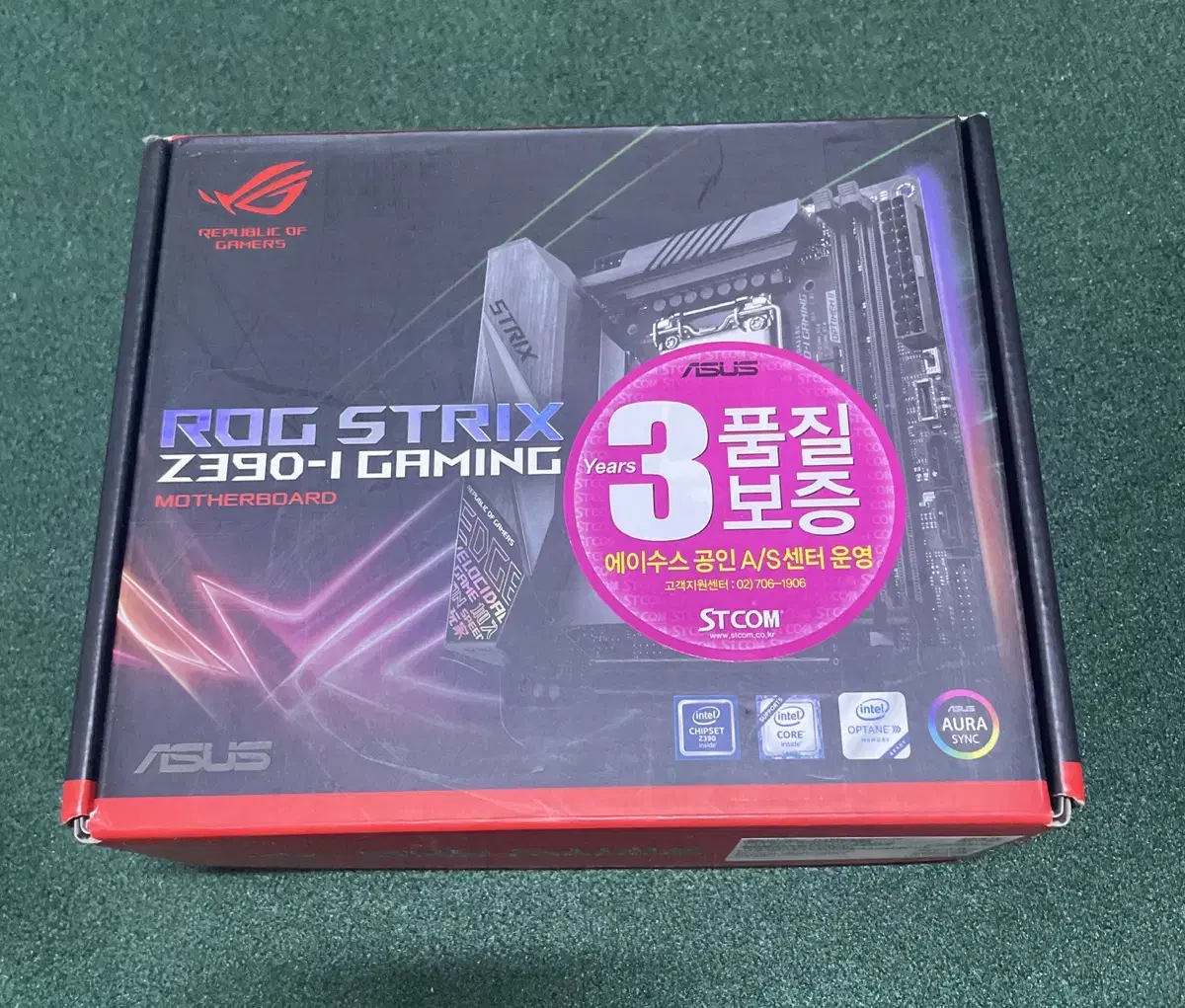 Z390 Rog I-Strix 메인보드